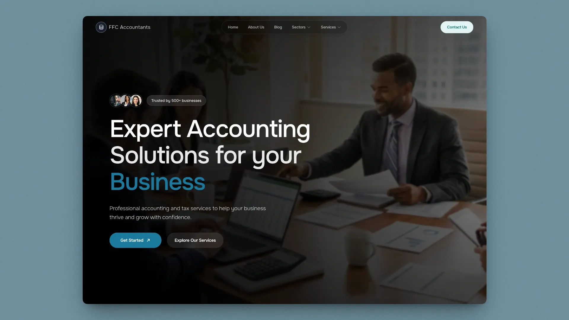 FFC Accountants website